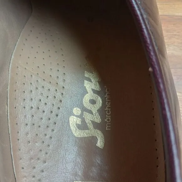 Sioux Germany Handcrafted Mens Shoes UK 8 Brown Woven Brown‎ Leather Brogue Moc
