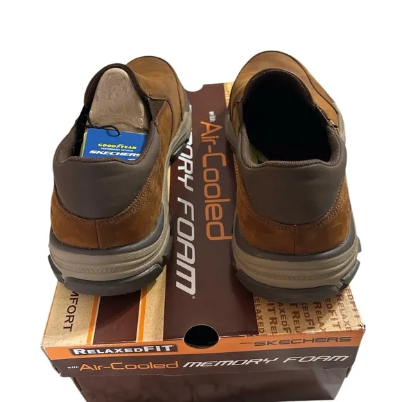 Skechers Men's Shoes with Air-Cooled Memory Foam