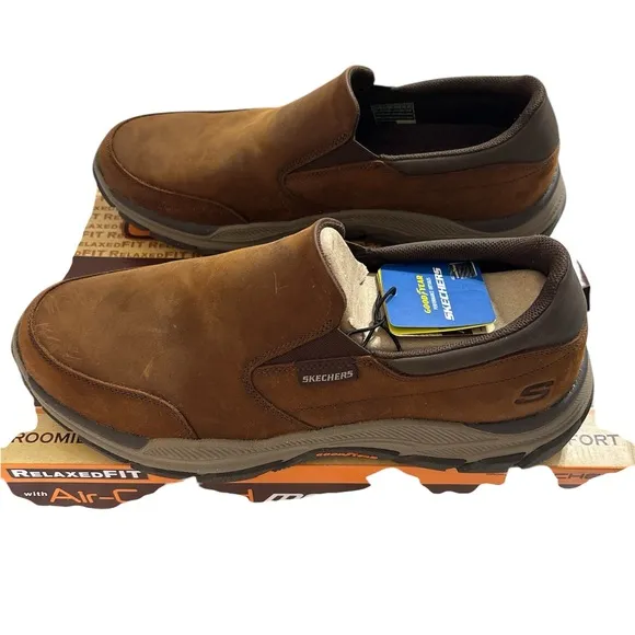 Skechers Men's Shoes with Air-Cooled Memory Foam