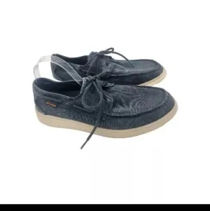 Skechers Mens Status 2.0 Lorano Navy Blue Lace Up Shoes Size 11 Mens New