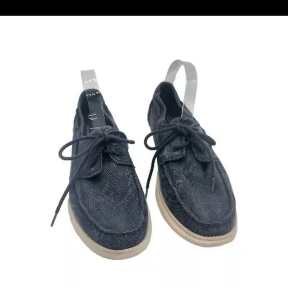 Skechers Mens Status 2.0 Lorano Navy Blue Lace Up Shoes Size 11 Mens New