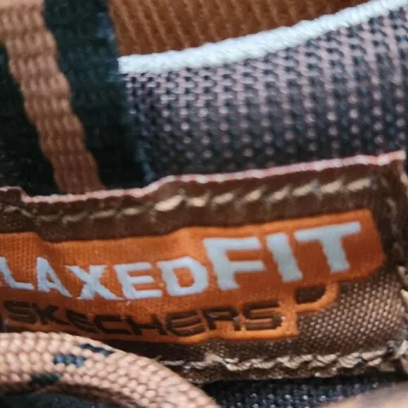 Skechers Relax Fit  Memory Foam Leather Boat Shoes Size 12