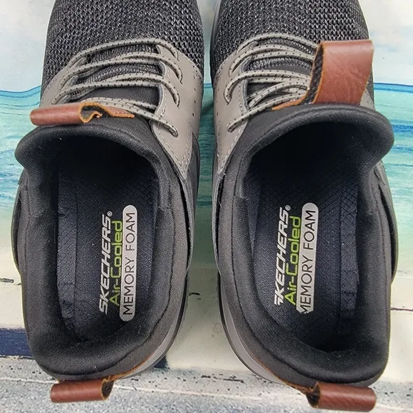 Skechers Relaxed Fit Delson 3.0 Cicada Mens 8