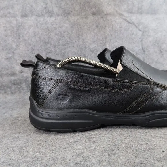 Skechers Shoes Mens 11 Loafer Slip On Casual Leather Comfort Relaxed Fit Harper