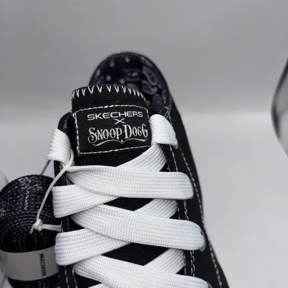 Skechers Snoop Dogg Snoop One Doggy Bonez 251043 Mens Black Sneakers - Sz 9.5