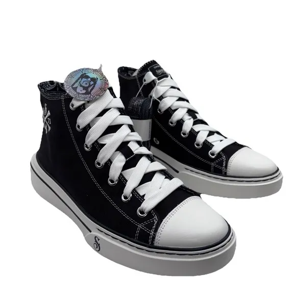 Skechers Snoop Dogg Snoop One Doggy Bonez 251043 Mens Black Sneakers - Sz 9.5