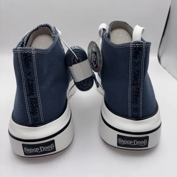 Skechers Snoop Dogg Snoop One Doggy Bonez 251043 Mens Blue Sneakers - Sz 9.5
