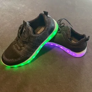 Sketchers Energy Lights Shoes for Kids Boys 90642L Size 5.5 Almost New Condition