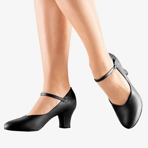 SO DANCA • Black Charlene CH52 Character Shoes
