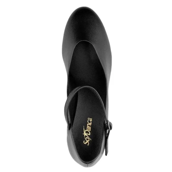 SO DANCA • Black Charlene CH52 Character Shoes