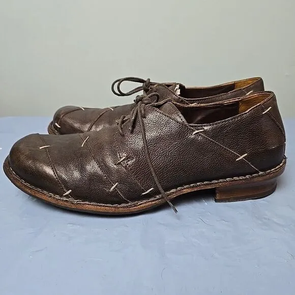 Sonja Vellere Leather Shoes Size 42 Made in Italy Mens 9 Womens 11.5