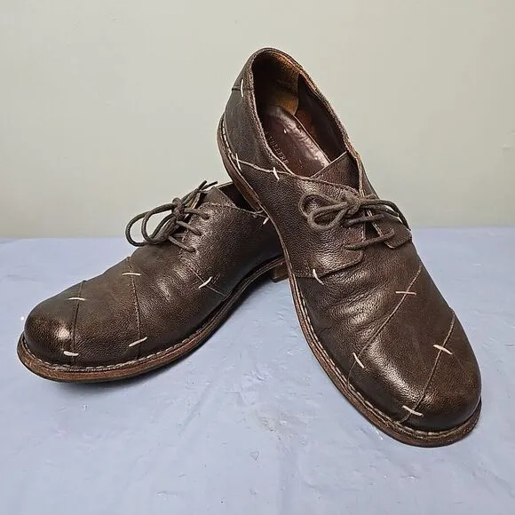 Sonja Vellere Leather Shoes Size 42 Made in Italy Mens 9 Womens 11.5