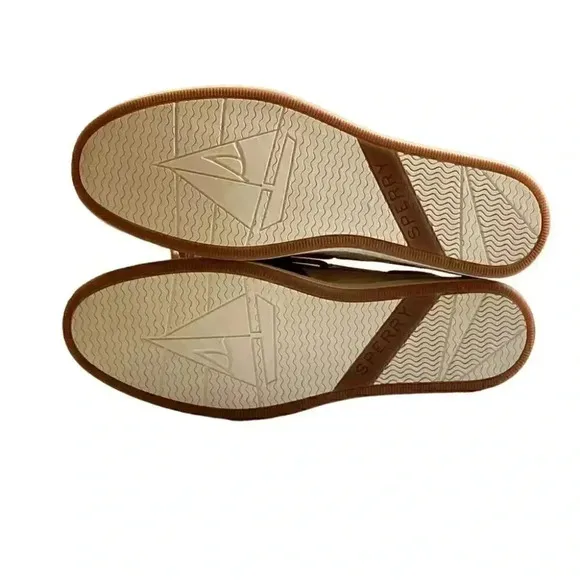 Sperry Coastfish One Eye Sahara Leather Women 9 M 40 Lace-Up Boat Shoe Brown NEW