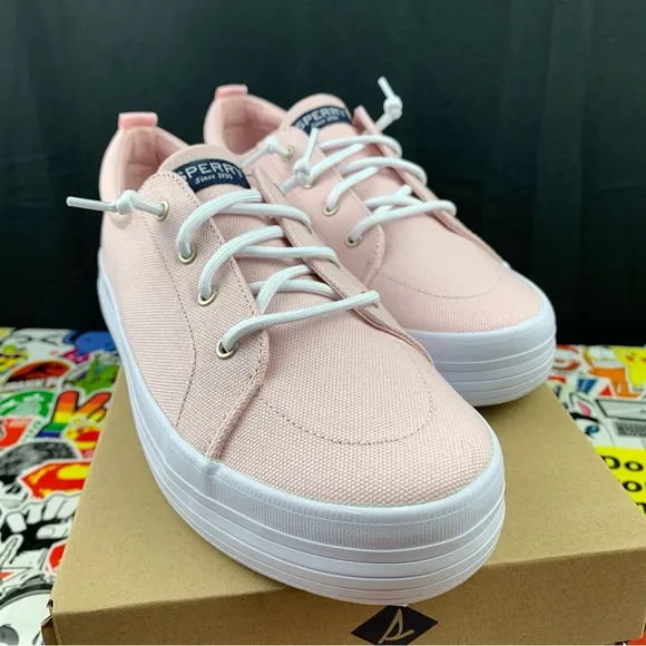 Sperry Crest Vibe Platform Pink Womens Various Sizes