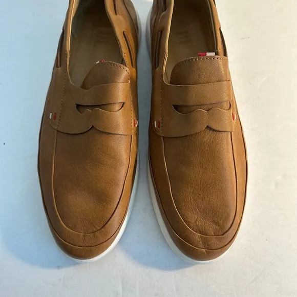 Sperry Gold Cup Lightweight Penny Loafers Leather Casual Comfort Shoes Size 13