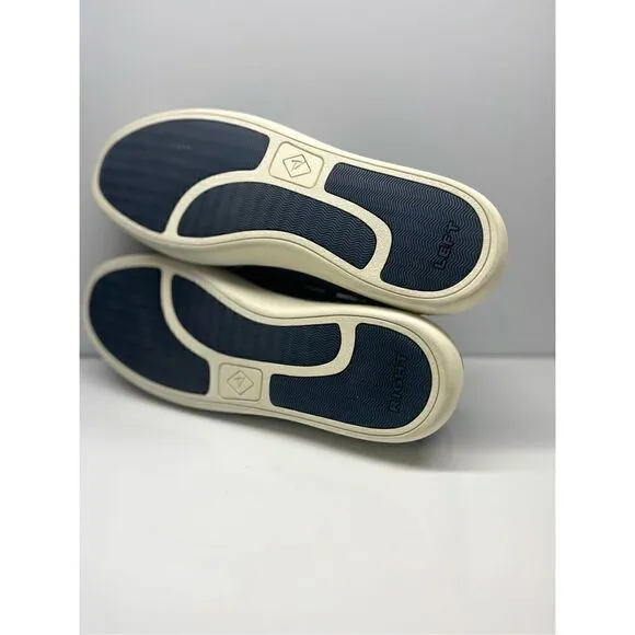 Sperry Men's Outer Banks Top Sider Suede Boat Deck Shoes 13 Navy Blue STS23569