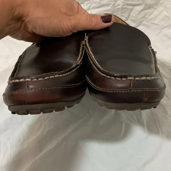 SPERRY MENS SHOES 11 brown leather sts10725 hampden Venetian