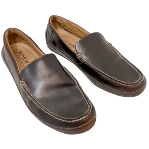 SPERRY MENS SHOES 11 brown leather sts10725 hampden Venetian