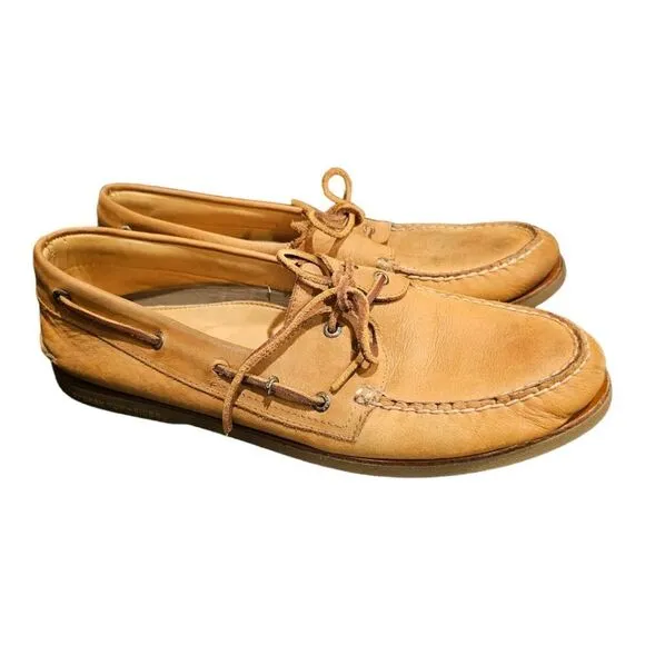 SPERRY Men's Gold Cup Collection Authentic Original 2-Eye Boat Shoes - Size 15