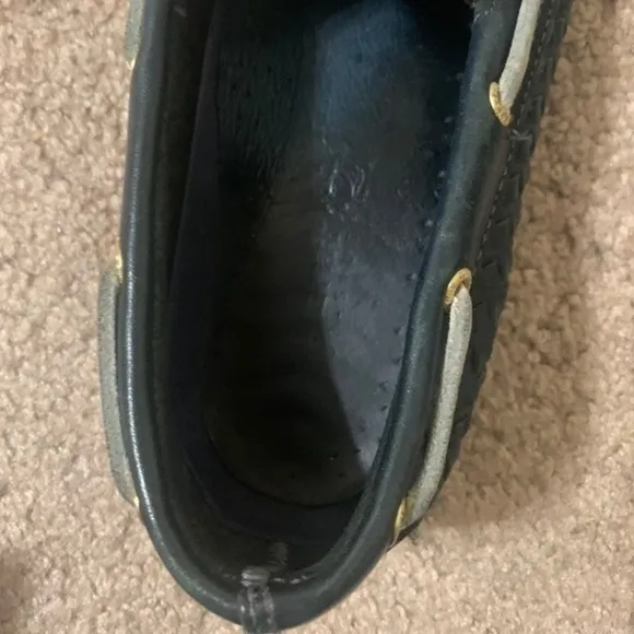 Sperry Navy Blue Boat Shoes Size 8M
