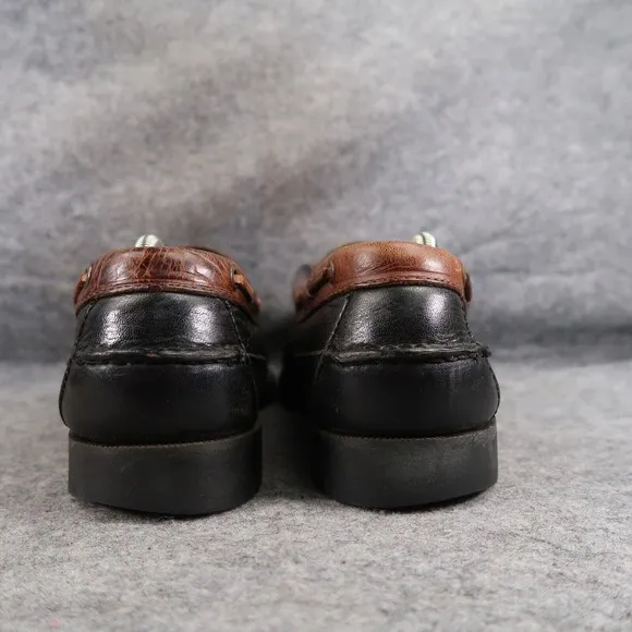 Sperry Shoes Mens 9.5 Top Sider Wetlands Boat Deck Loafer Leather Vintage Tassel