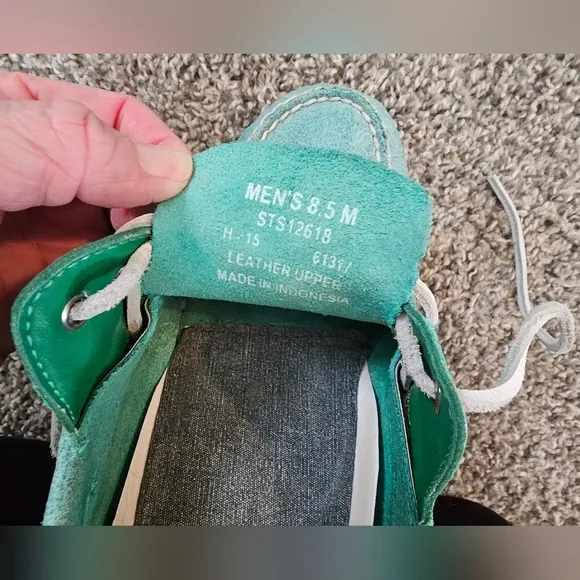 Sperry Teal Boat Shoes​