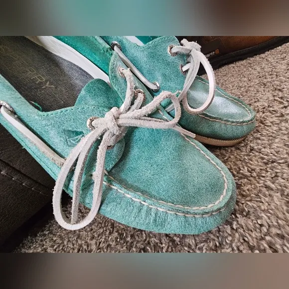 Sperry Teal Boat Shoes​