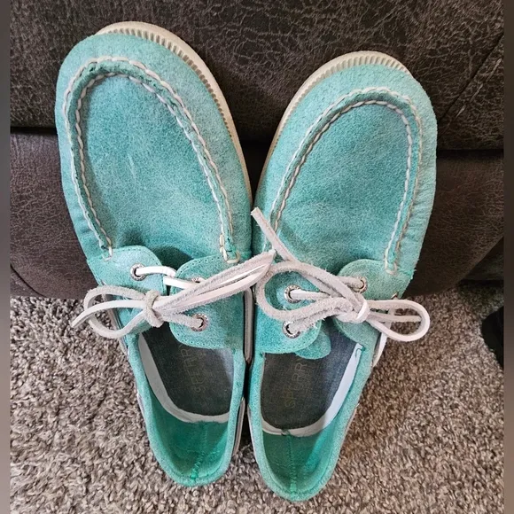 Sperry Teal Boat Shoes​