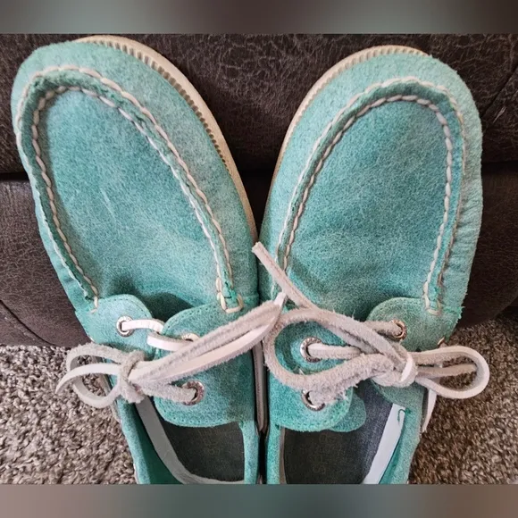 Sperry Teal Boat Shoes​
