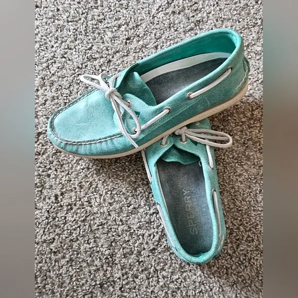 Sperry Teal Boat Shoes​
