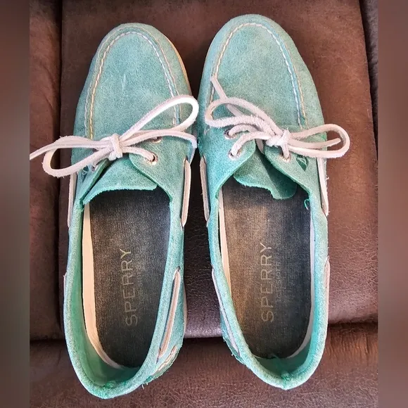 Sperry Teal Boat Shoes​