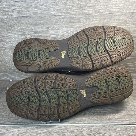 Sperry Top Sider Gold Cup Men’s Sz 11.5M Soft Dark Brown Leather Lace Up Chukka