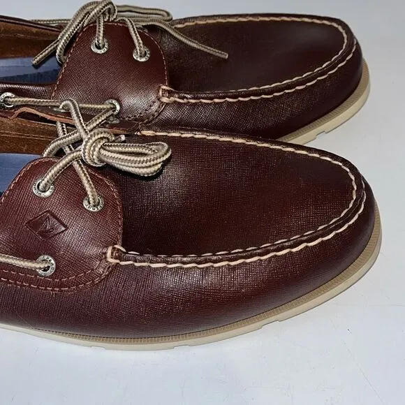 Sperry Top-Sider Men's Authentic Original Leather boat shoes 15 M