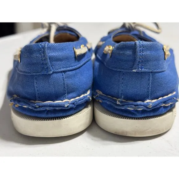 Sperry Top-siders for  J. Crew Boat Shoes Blue Size 8.5