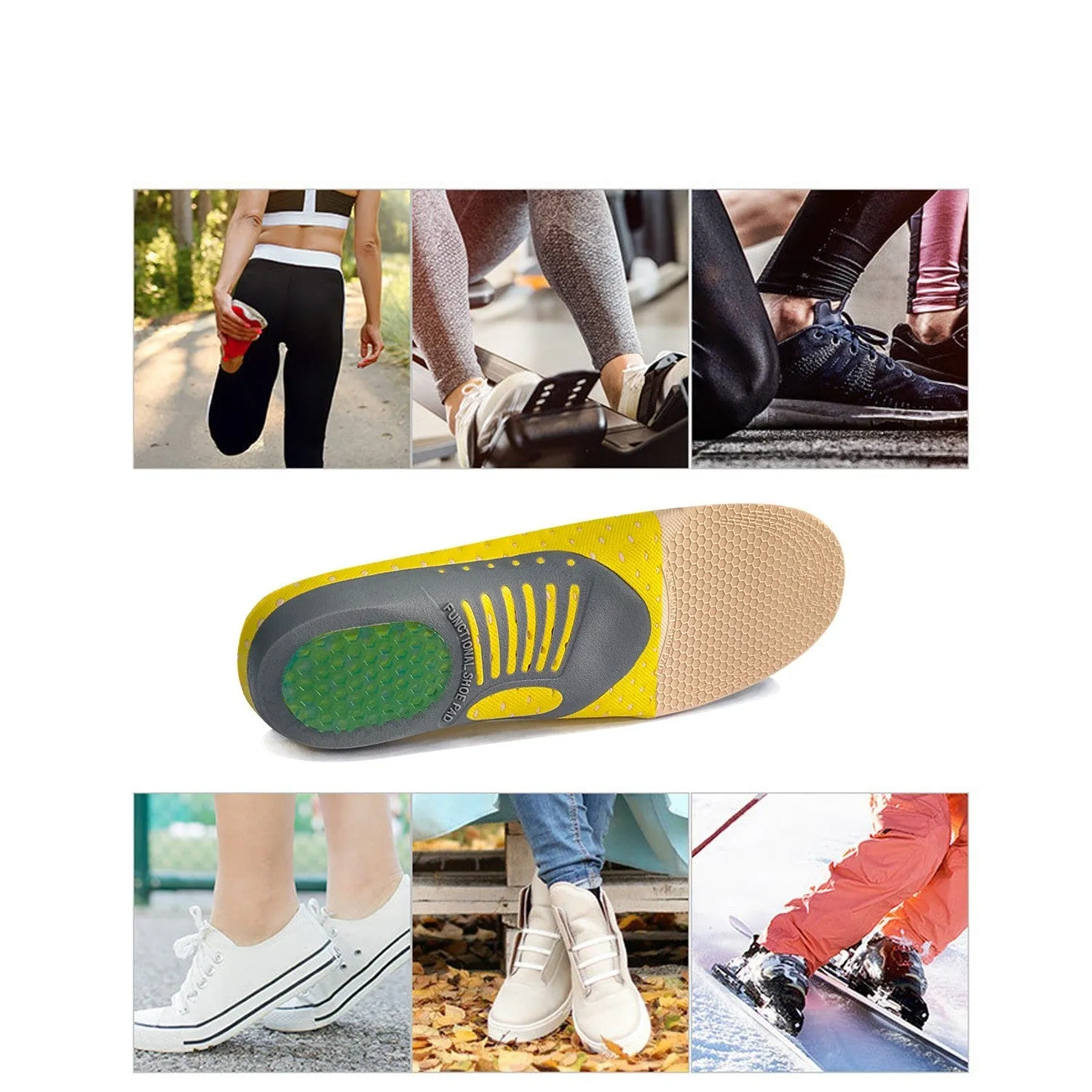 Sports Shock Absorber Insole