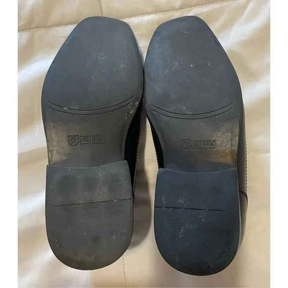 Stacy Adams Young Mans Leather Dress Shoes size 4 M