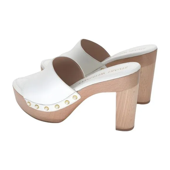 Stuart Weitzman Pearl Clog 85 Sandal Women's Shoes Size 10 B