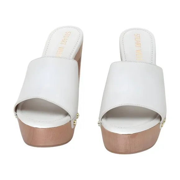 Stuart Weitzman Pearl Clog 85 Sandal Women's Shoes Size 10 B
