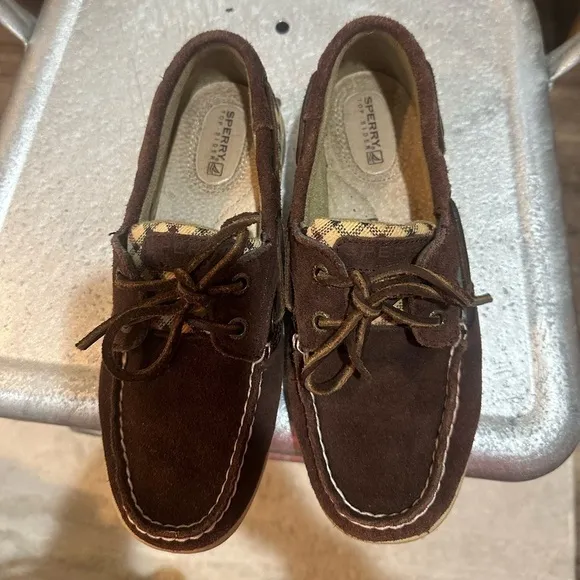 Suede Sperry Boat Shoes