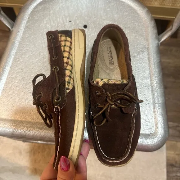 Suede Sperry Boat Shoes