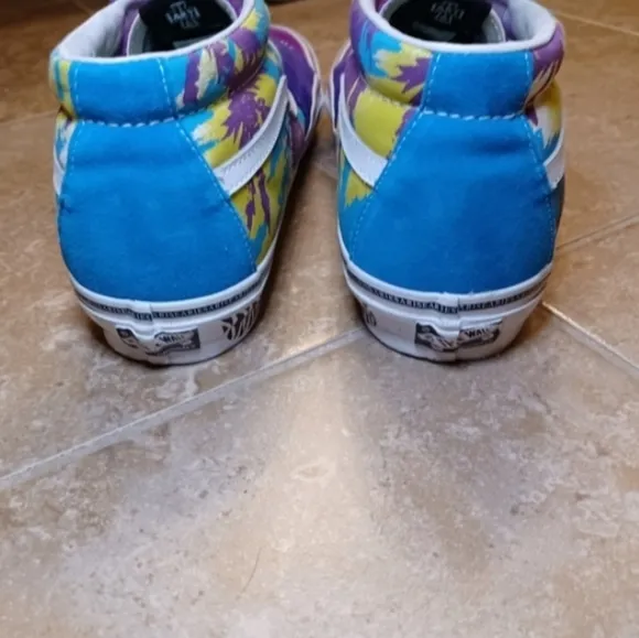 Super RARE Like New Vans Vault x ARIES SK8 Mid LX 'Weed Bright' Sz.11½