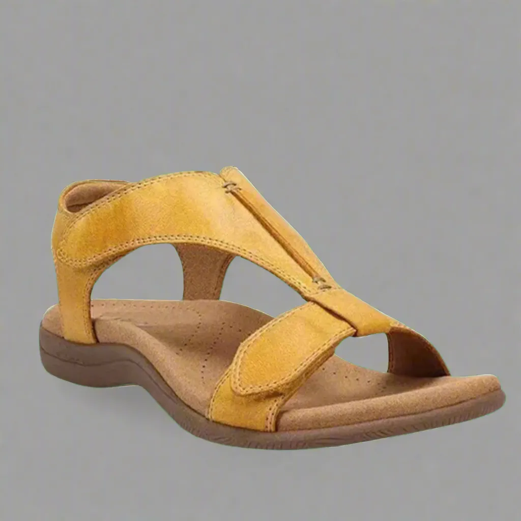 The Naelina™ | Sleek Ankle-Strap Walking Shoes
