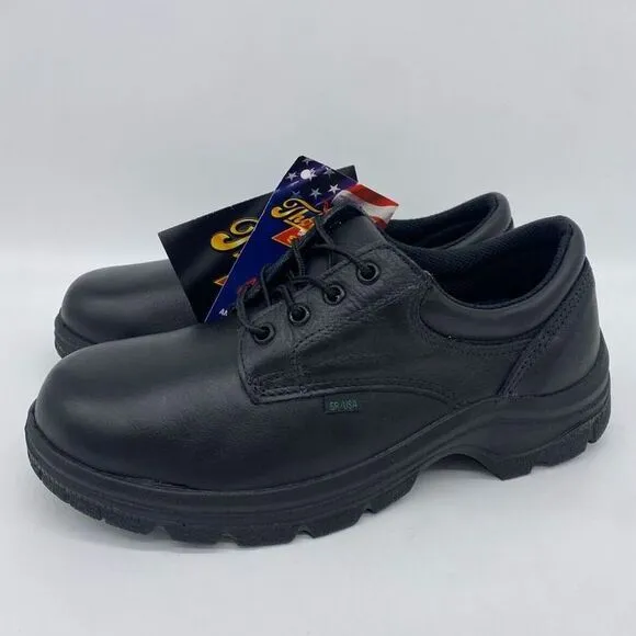 Thorogood Shoes Womens 11M Black Soft Streets Series Plain Toe Oxford‎ 534-6905