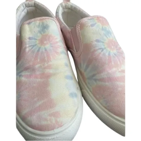 Tie Dye Canvas Slip On Shoes Forever 21