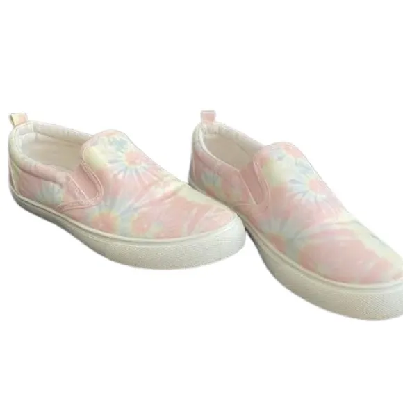 Tie Dye Canvas Slip On Shoes Forever 21