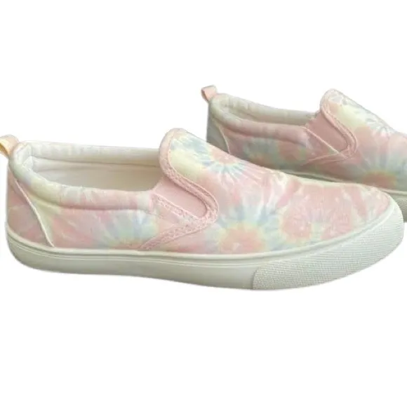 Tie Dye Canvas Slip On Shoes Forever 21