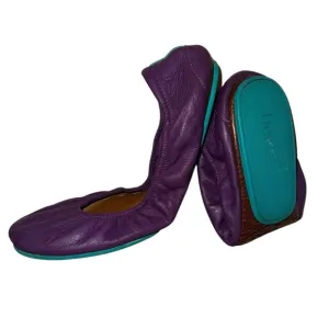 Tieks By Gavrieli Size 12 Purple Flats Classic Soft Full Grain Leather non Skid
