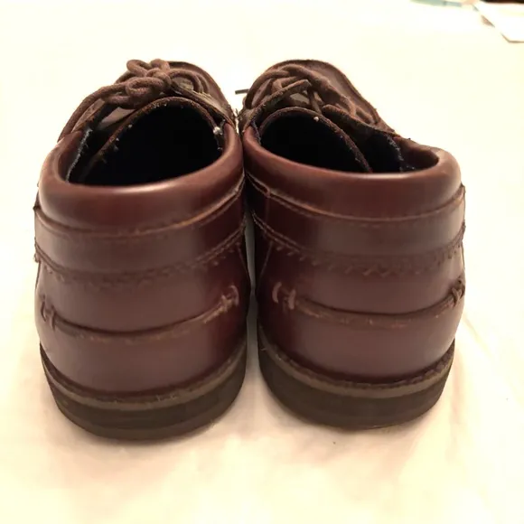 Timberland Brown leather boat shoes loafers with Ortholite SZ 10 NWOT
