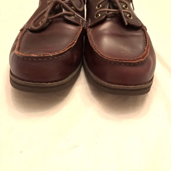Timberland Brown leather boat shoes loafers with Ortholite SZ 10 NWOT