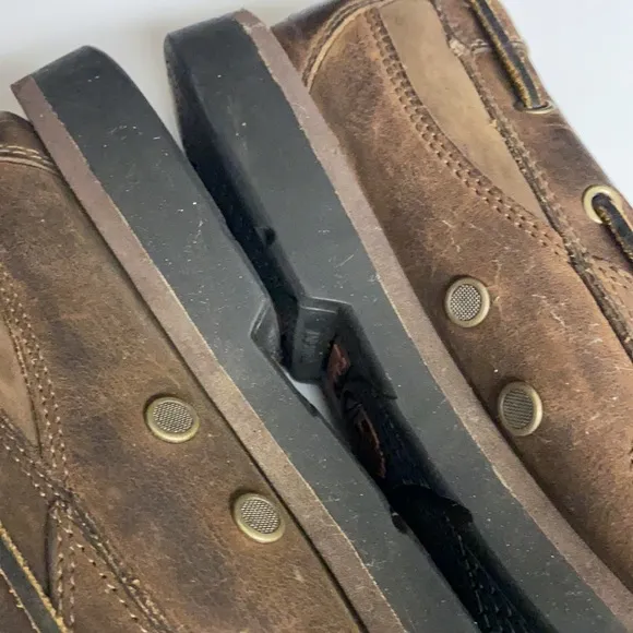 TIMBERLAND Brown Leather Loafer Classic Boat Shoes